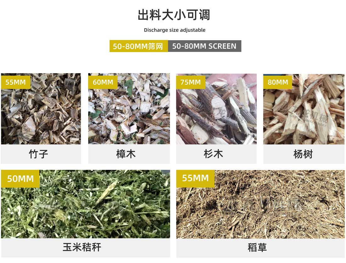 生物質(zhì)秸稈破碎機出料大小可調(diào) 生物質(zhì)秸稈破碎機出料大小可調(diào)